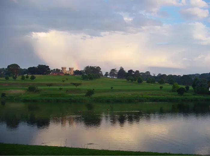 Camelot Castle gate entrance